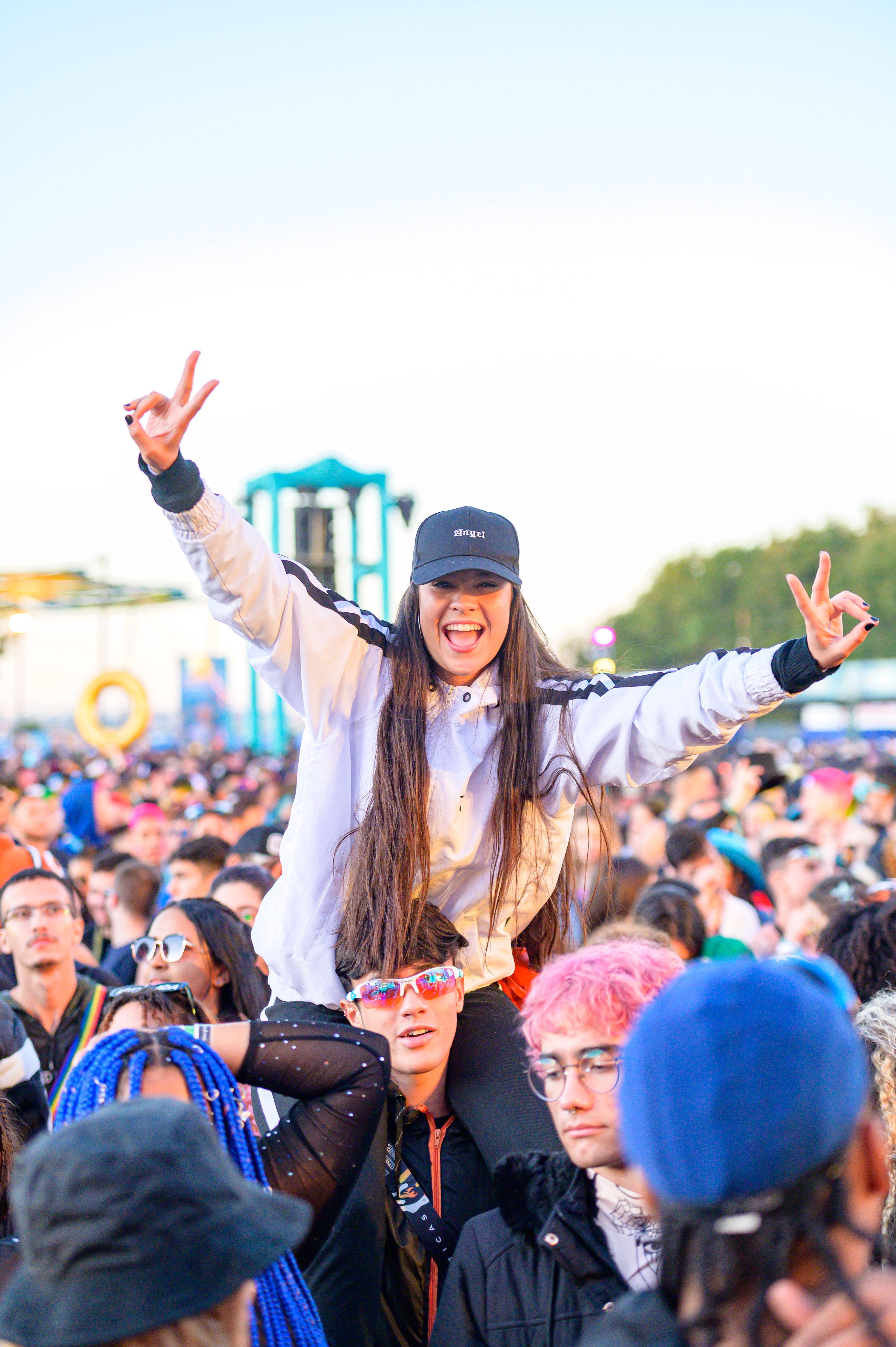 People coming together at an event